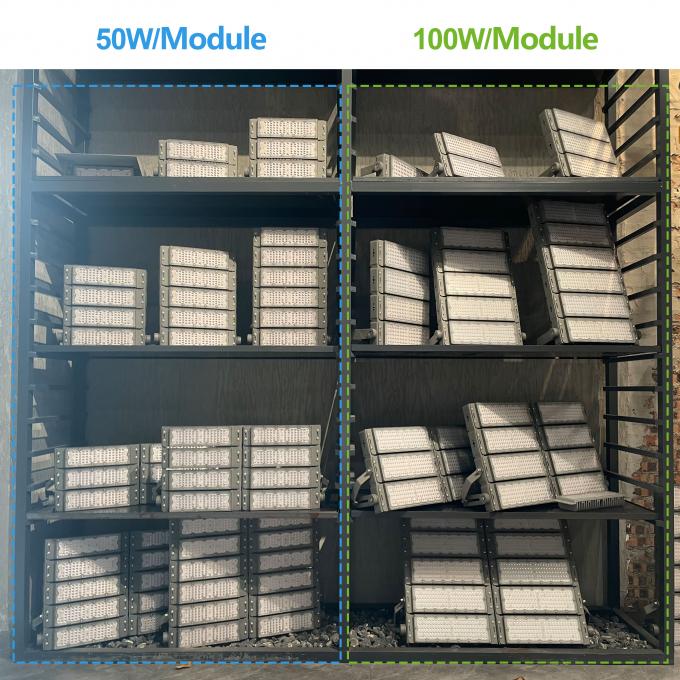 100w-1200w LED-Floodlampen für Sportstadien Golfplatz Tunnel-Floodlampen 0