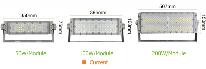 100w-1200w LED-Floodlampen für Sportstadien Golfplatz Tunnel-Floodlampen 1