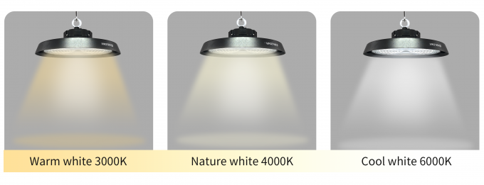 170lm/w hohe Leuchtdichte UFO High Bay Lichter Unterstützung 3CCT mit Bewegungssensor Lager Industrielampen 2