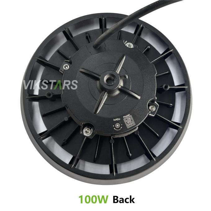 170lm/w hohe Leuchtdichte UFO High Bay Lichter Unterstützung 3CCT mit Bewegungssensor Lager Industrielampen 6