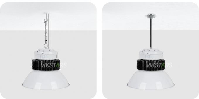 100W 150W 200W 250W Aluminium-Finnen-LED-Hochbuchten für gewerbliche Beleuchtung mit Reflektor 4