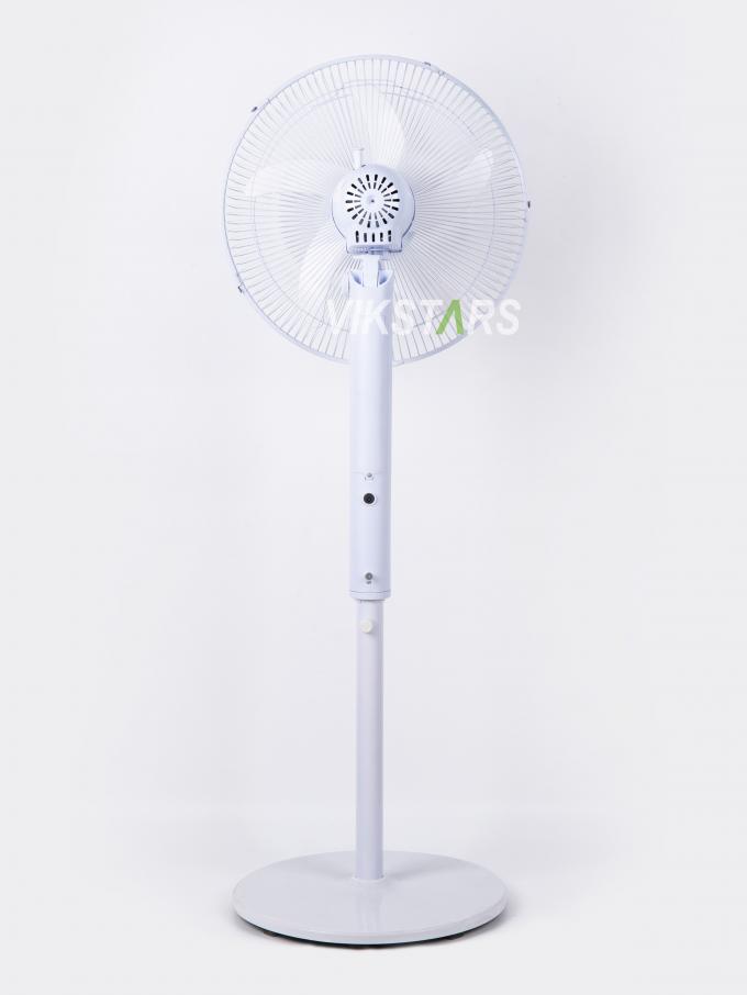 Solar Standventilator 16 Zoll mit Licht Energiesparend für Outdoor Camping Angeln 19