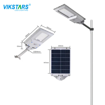 kaufen Alle in einem geführten Straßenlaternesolar 500w 144pcs LED für Landstraßen-Beleuchtung on-line-Fertigung