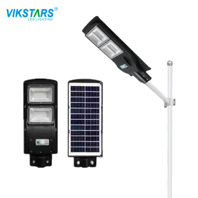 kaufen All in One Solar Street Courtyard Light ABS-Material mit schwarzem Gehäuse on-line-Fertigung