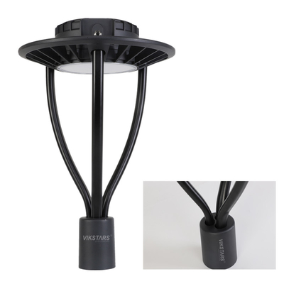 kaufen Garten der Runden-120w beleuchtet Farbe des Schwarz-100lm/W für Gemeinschaftspark-Yard on-line-Fertigung