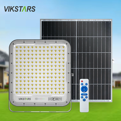 kaufen 60w 100w 200w 300w LED-Solar-Flutlicht Batterie austauschbar Außenwasserdicht on-line-Fertigung