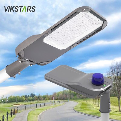 kaufen Guter Preis 50W 100W 150W 200W LED-Straßenbeleuchtung mit Photozelle 7pins Steckdose für Projekt Großhandel on-line-Fertigung