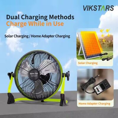 Besorgen Außen-Portable Ventilator Wiederaufladbare Haushalts Notfall 12 Zoll 14 Zoll Solar Bodenventilator Ruhiger Solarstromventilator on-line-Fertigung