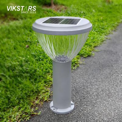 kaufen IP65 Wasserdichte Solar-Gartengestützte Rasen-Säulen-Leuchten Sonnenleuchten für den Außenbereich on-line-Fertigung