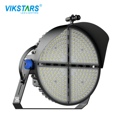 1200w wasserdichte Aluminiumwohnung der Runden-LED Live Stadium Flood Lights With IP65