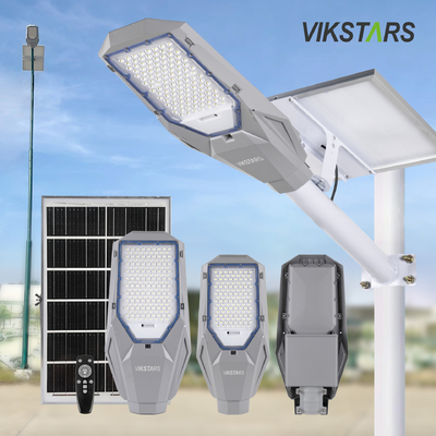 Zwei-in-einem Solarstraßenbeleuchtung 100w 200w 300w 400w Aluminium Classic Design Heißverkauf Solarlampen