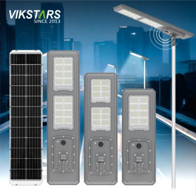Neue bidirektionale Solarstraßenlampe IP66 LED Solar Gartenlicht 600W 900W All in One Solar Landschaftsleuchten