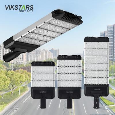 Modul LED Straßenlaternen Schwarz Grau Mit Verstellbarem Arm Günstiger Preis 50W 100W 200W 300W Aluminium Öffentliche Straßenlampen